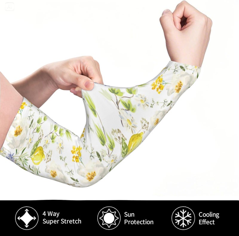 oyebn Arm Sleeves Outdoor Garden Sports Cooling Sun Sleeve for Women Men Farm - Image 3